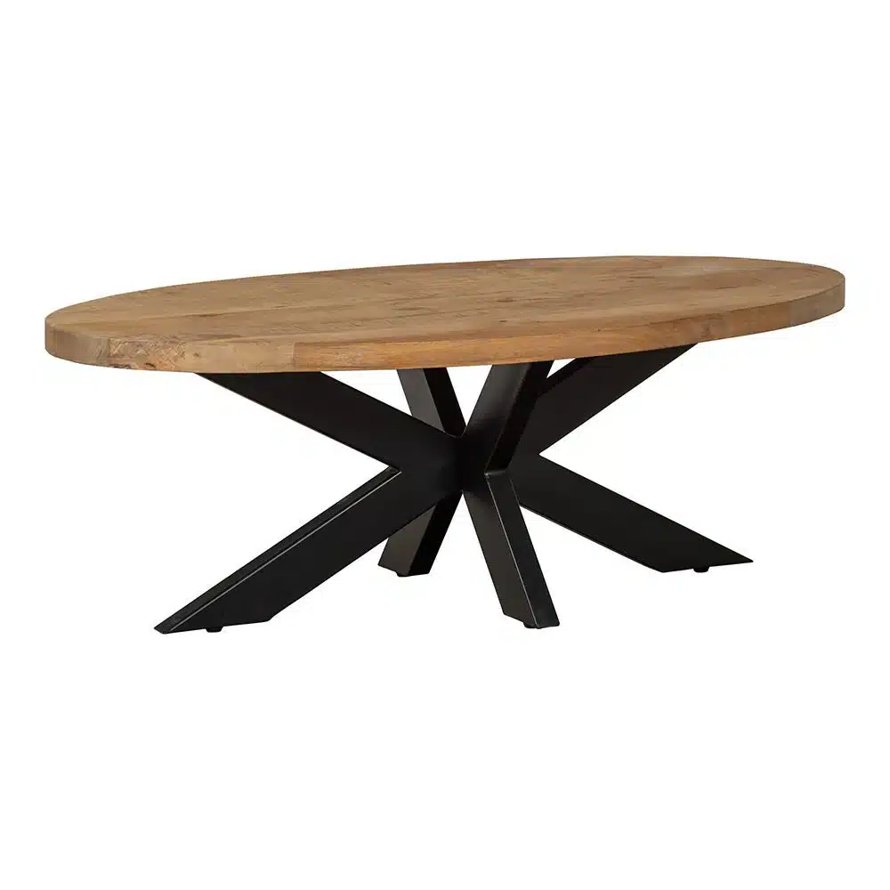 Mango Wood Set of 3 Coffee Tables Black 8211 Order Now for Delivery in Week 8