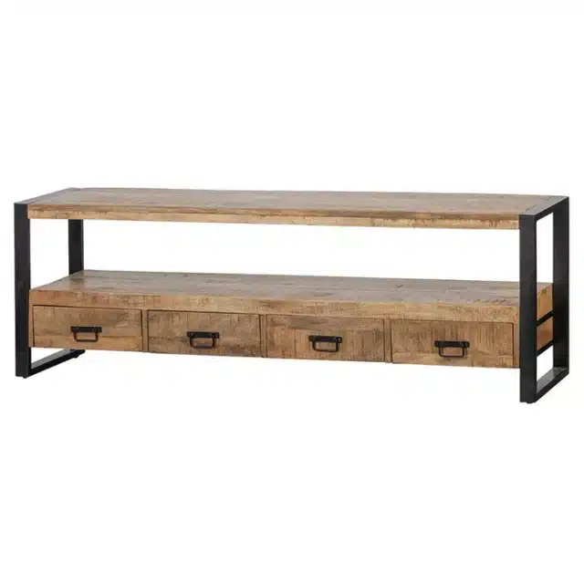 Mangohouten Tv Meubel 180x45x60cm 8211 Bestel Nu Voor Levering In Week 50