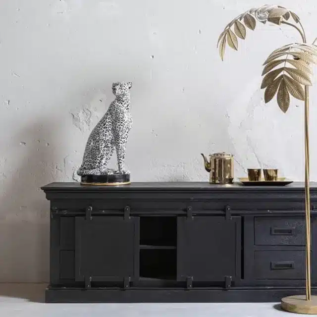 Szafka RTV z drewna mango 240x45x55cm 8211 Zamów teraz, a otrzymasz ją w 12. tygodniu