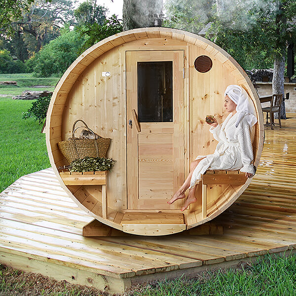 Isbjorn Barrel Sauna 240