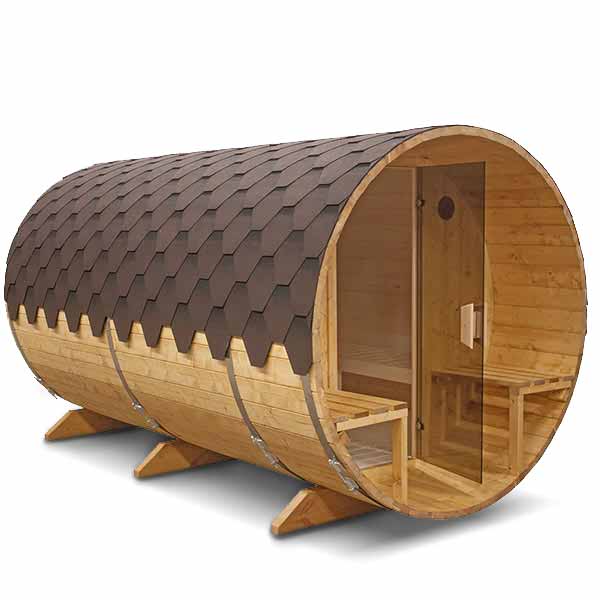 Isbjorn Barrel Sauna 360