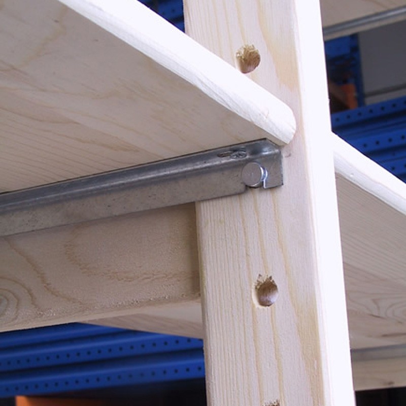 Houten rek detail 2 Houten rek detail 2