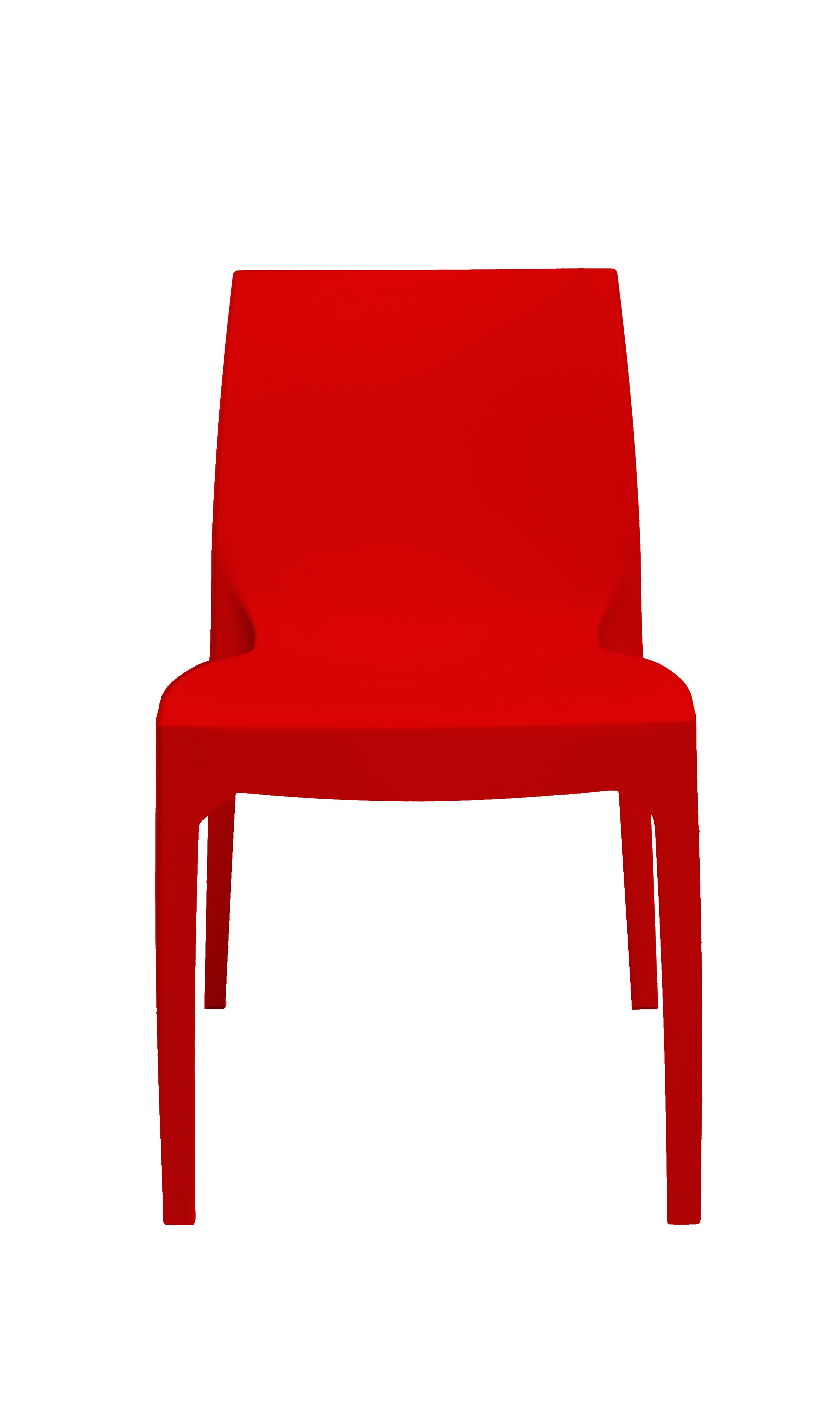 Kunststof stoel MAT Rood Kunststof stoel MAT Rood