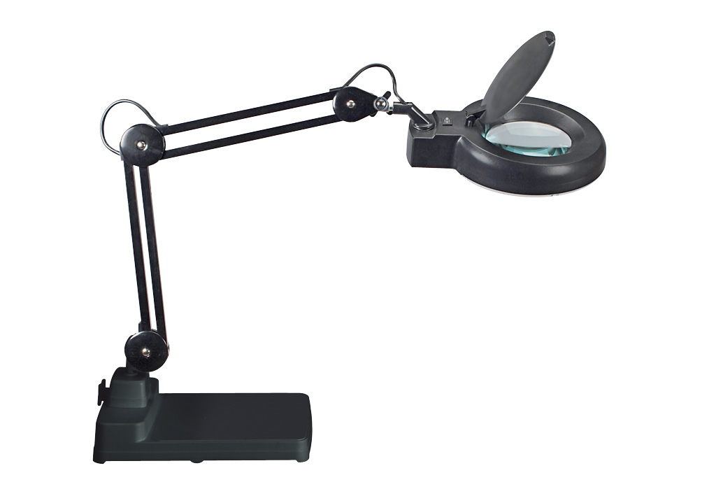 Loeplamp Maul Viso met voet Loeplamp Maul Viso met voet