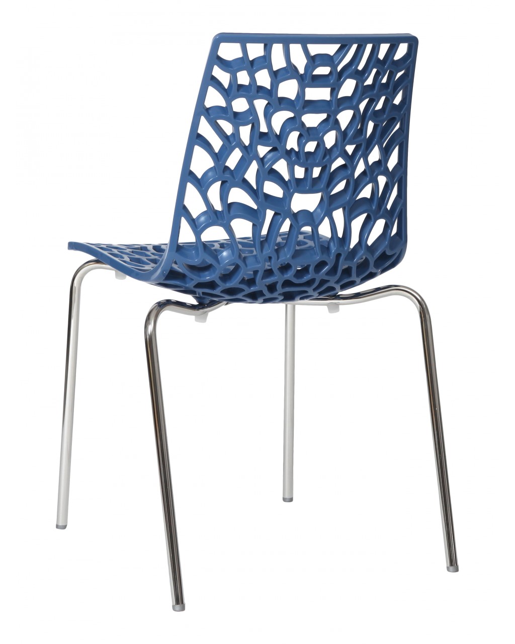 Kantinestoel Move Blauw achter Kantinestoel Move Blauw achter