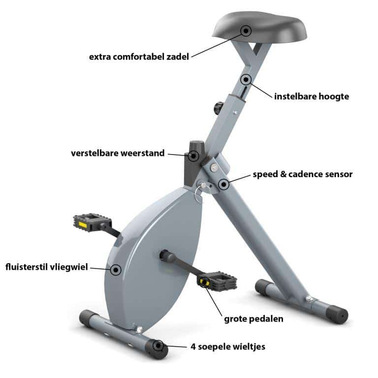 Deskbike Yellow De Actieve Bureaustoel Fiets