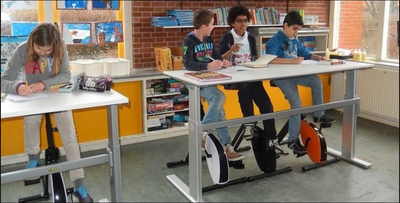 Deskbike geschikt voor kinderen Deskbike geschikt voor kinderen