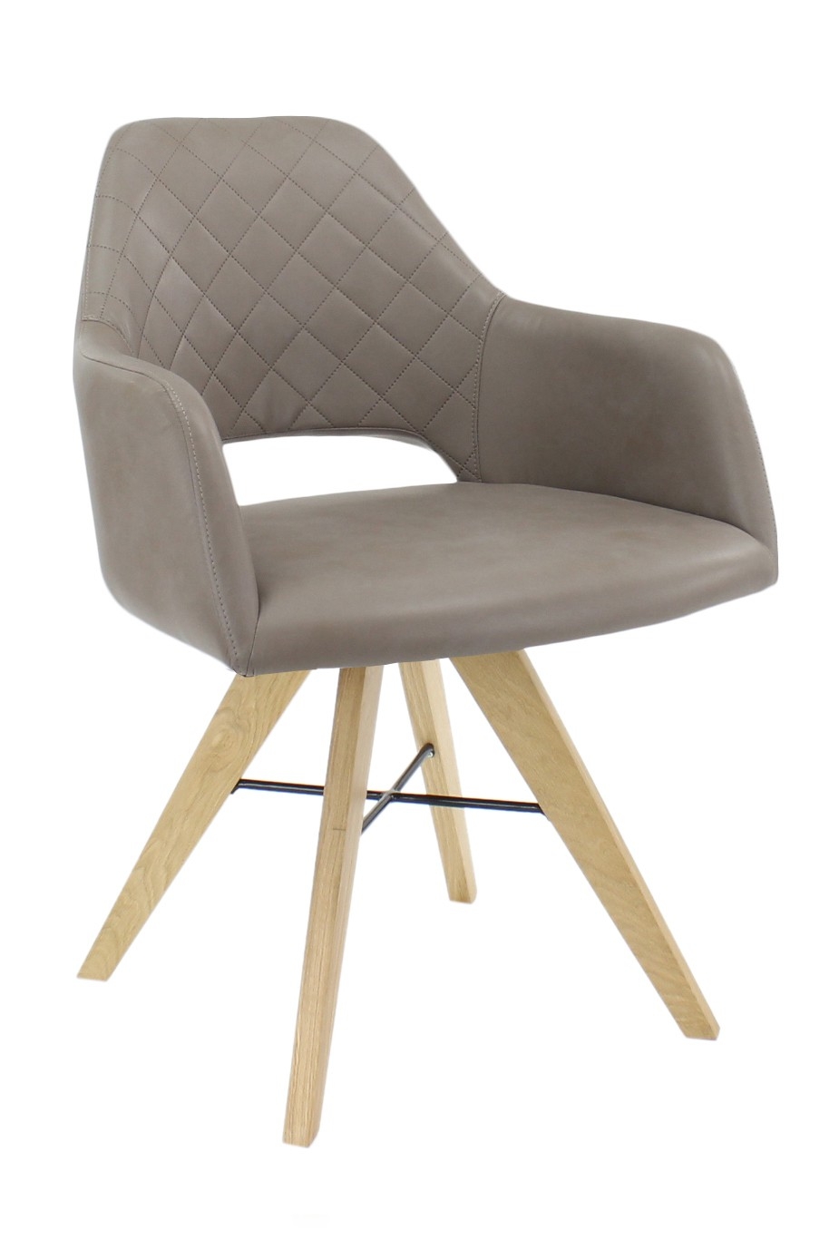 Vergaderstoel Rimini Taupe Vergaderstoel Rimini Taupe
