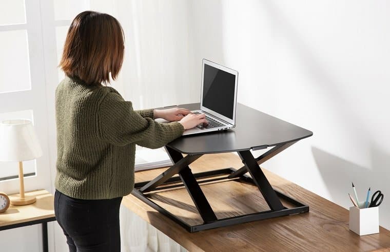 Ultra Slim Standing Desk - staan bureau's van Kaptino - bureau verhogen - Kaptino