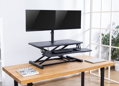 UPdesk monitorarm dubbel sfeer UPdesk monitorarm dubbel sfeer