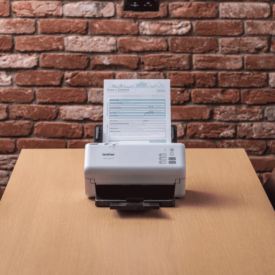 Brother Ads 4300n Desktop Scanner