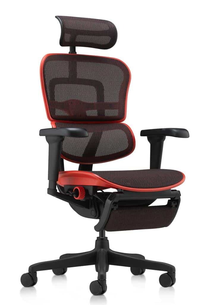 Ergohuman Ultra X9 Red Legpro