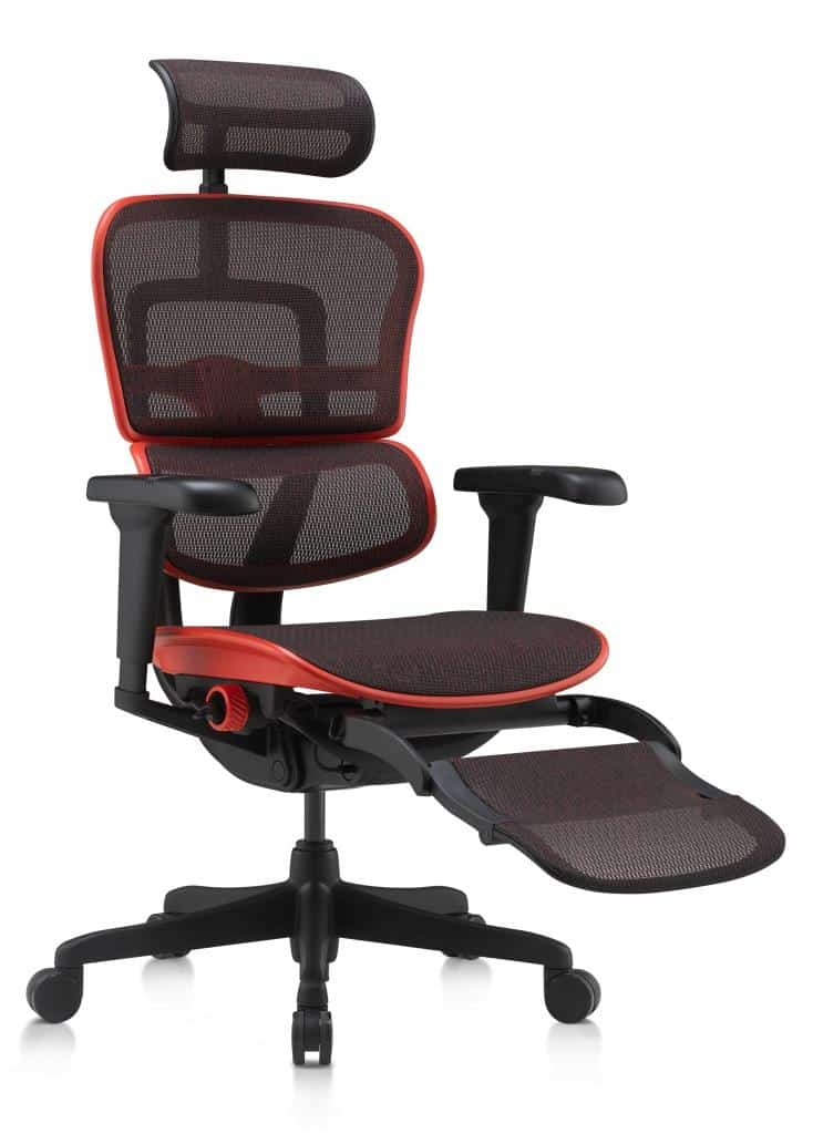 Ergohuman Ultra X9 Red Legpro