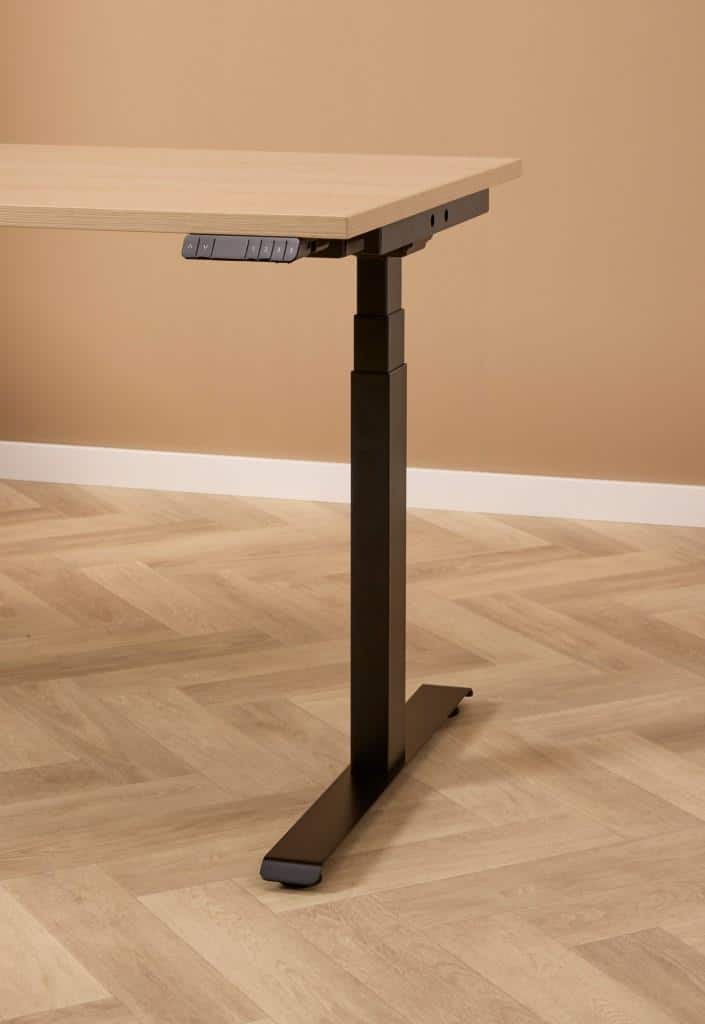 Huislijn Zit Sta Bureau Basic Elektrisch Verstelbaar Met 2 Motoren Memory Display Amp 2 Usb Poorten 160 215 80 Cm 8 Bladkleuren