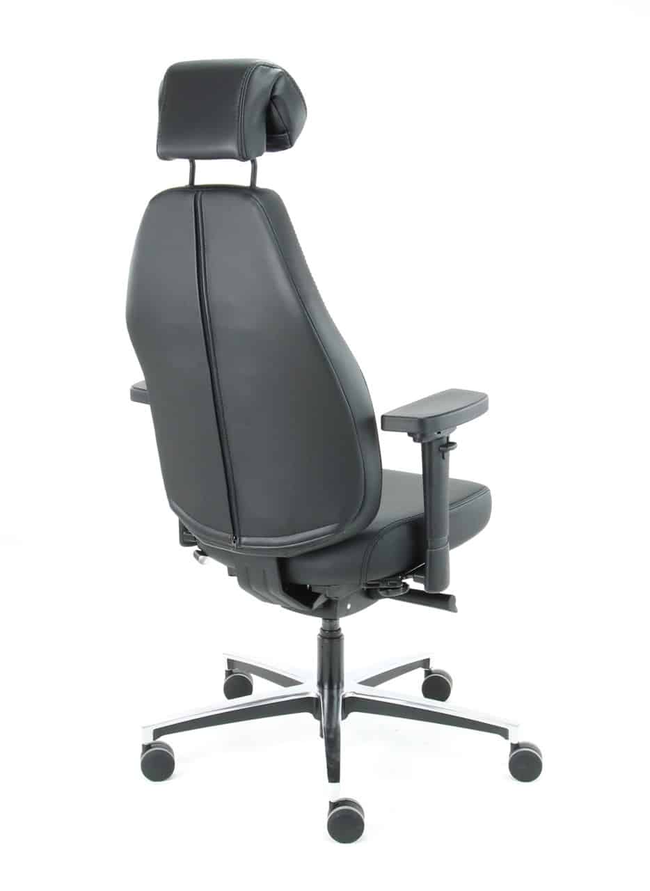 Bureaustoel Therapod X Hr In Stamskin Zwart