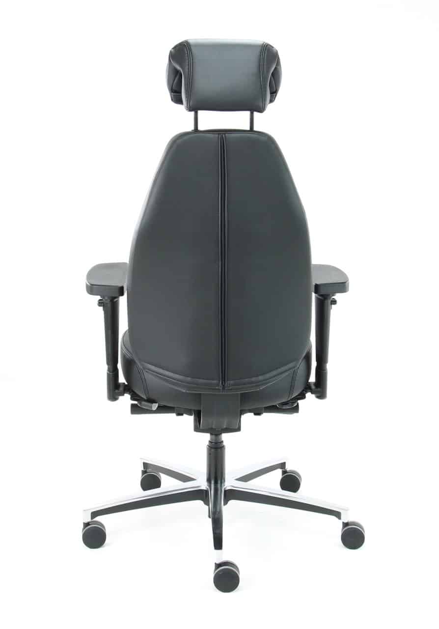 Bureaustoel Therapod X Hr In Stamskin Zwart