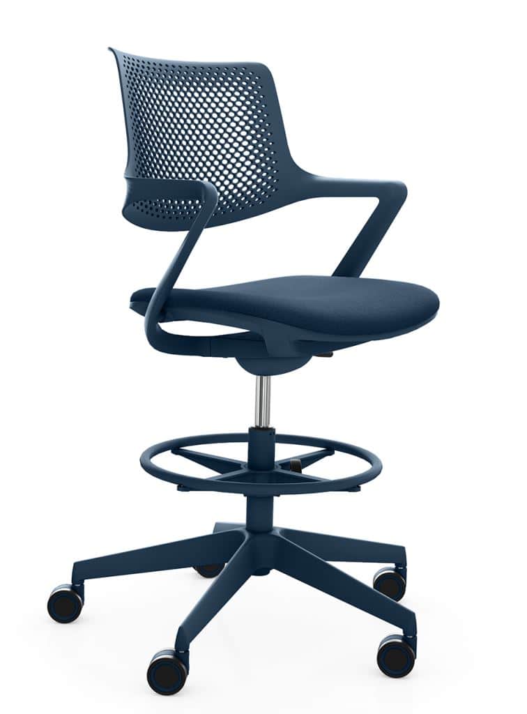 Loketstoel Ls V14 Donker Blauw Martin Ballendat Design Loketstoel Ls V14 Donker Blauw Martin Ballendat Design