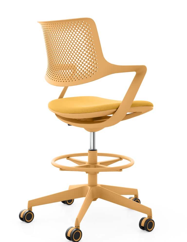 Loketstoel Ls V14 Geel Martin Ballendat Design