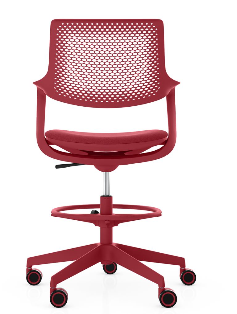 Loketstoel Ls V14 Rood Martin Ballendat Design