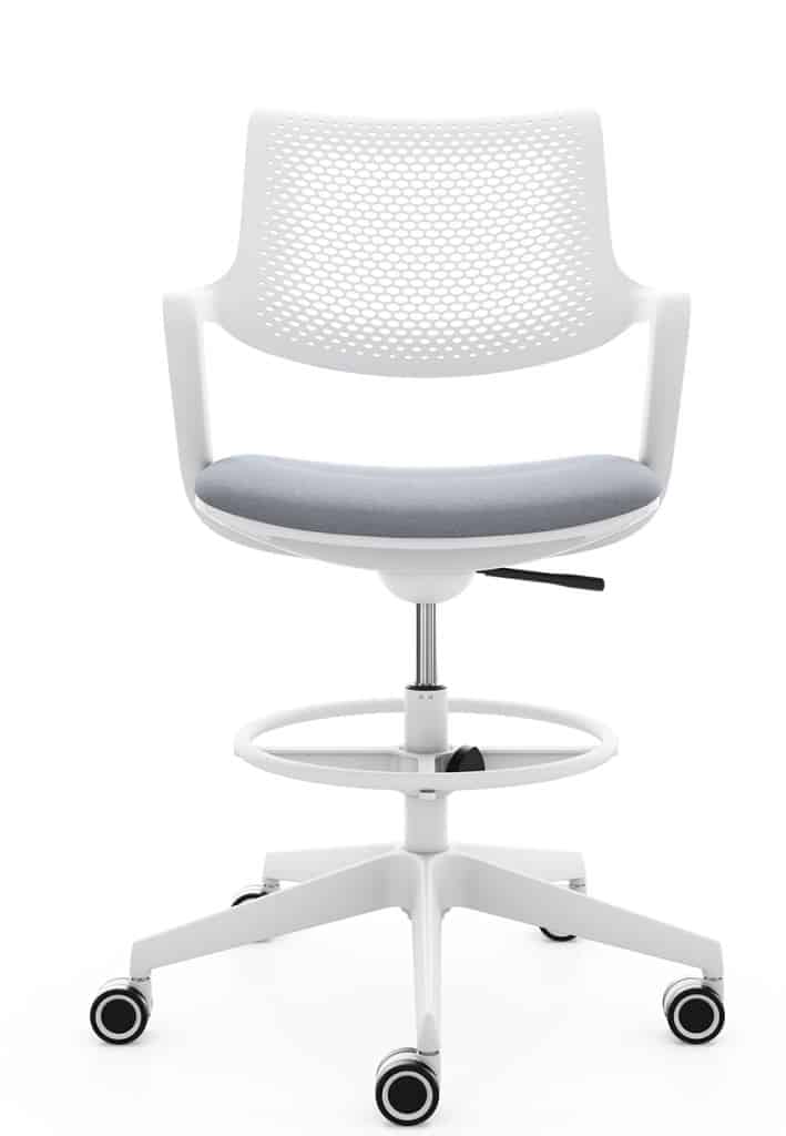 Loketstoel Ls V14 Wit Martin Ballendat Design