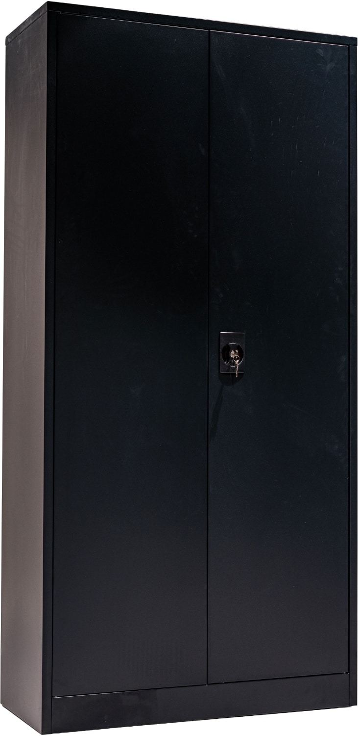 Demontabele Stalen Draaideurkast Afsluitbaar 185x90x40 Cm