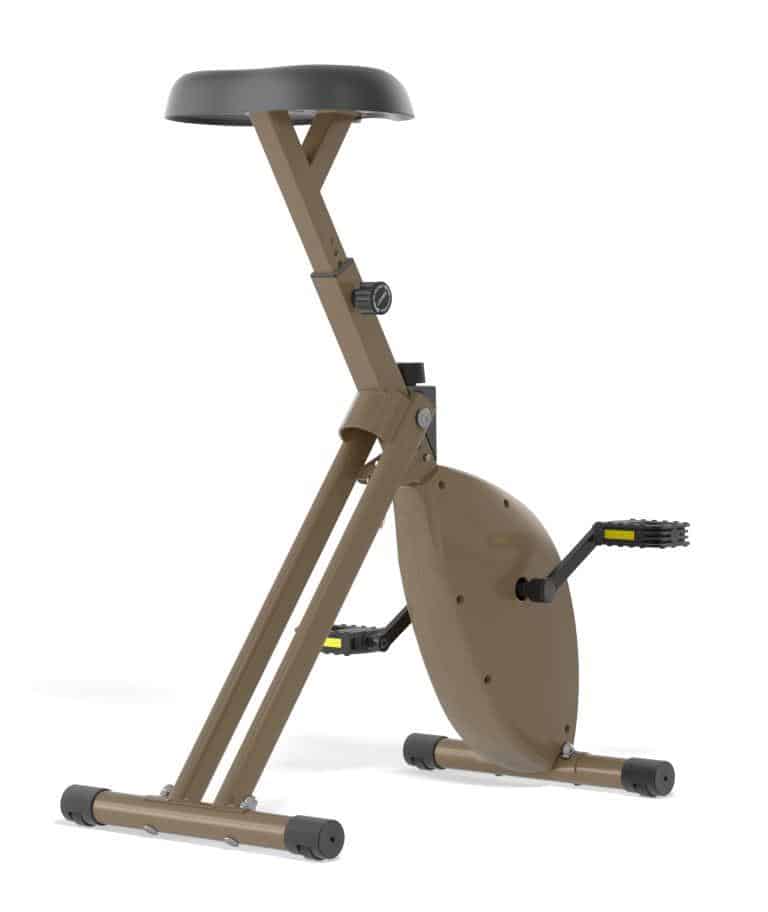 Deskbike Taupe De Actieve Bureaustoel Fiets