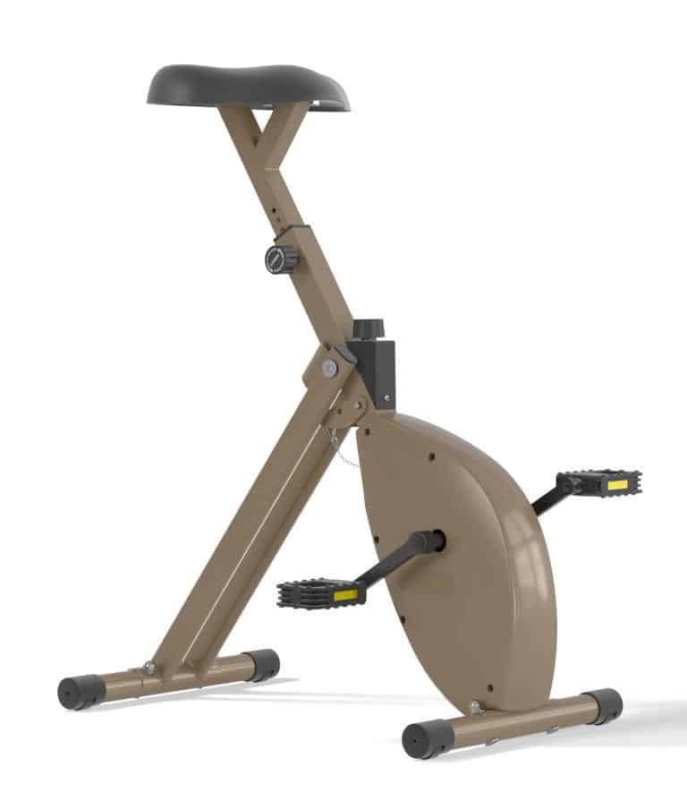 Deskbike Taupe De Actieve Bureaustoel Fiets