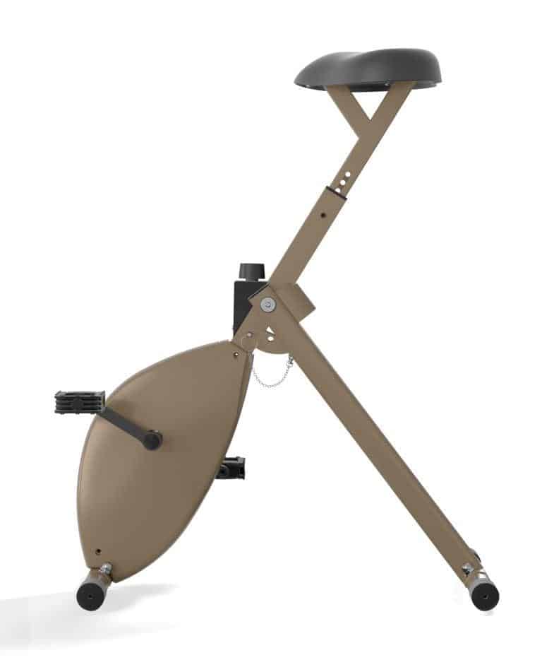 Deskbike Taupe De Actieve Bureaustoel Fiets