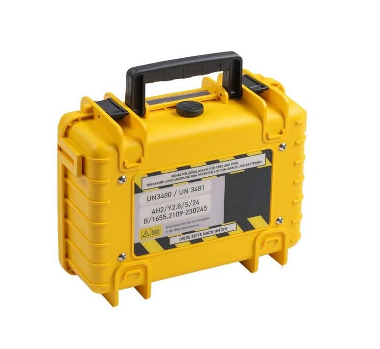 De Raat Lithium Ion Veiligheidskoffer Small De Raat Lithium Ion Veiligheidskoffer Small
