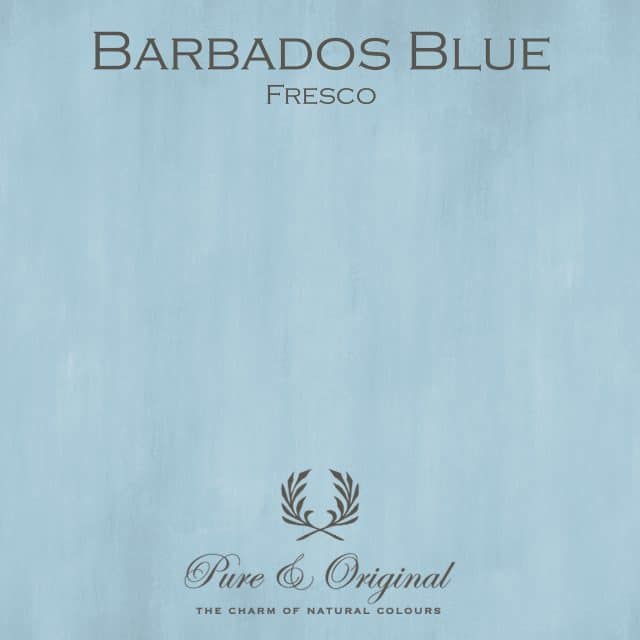 Barbados Blue Fresco Lime Paint Pure Original