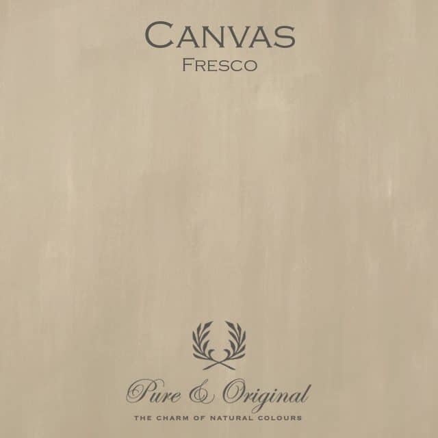 Canvas Fresco Lime Paint Pure Original