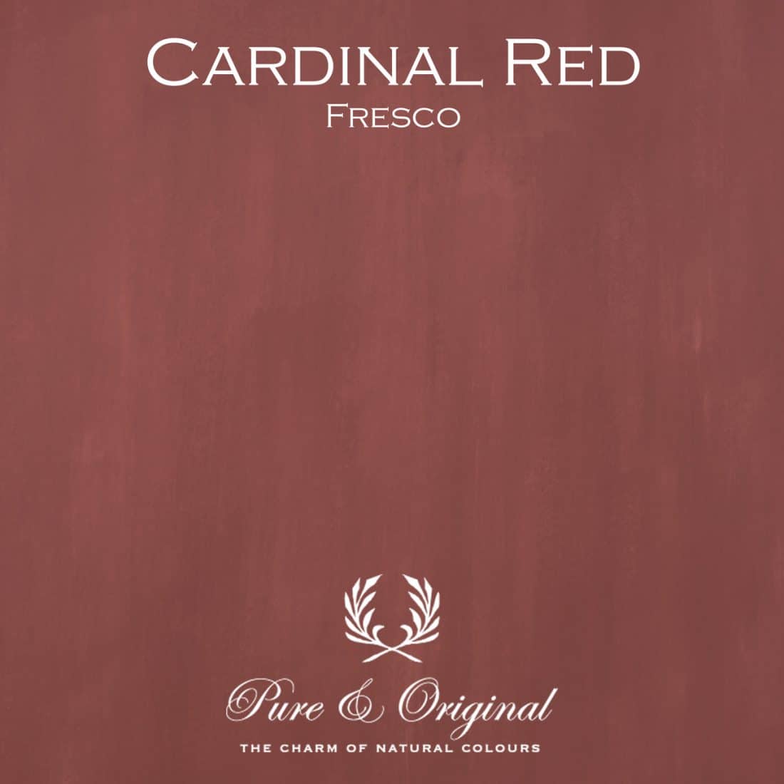 Cardinal Red Fresco Lime Paint Pure Original