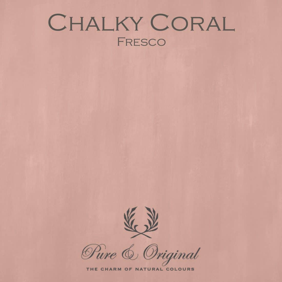 Chalky Coral Fresco Lime Paint Pure Original