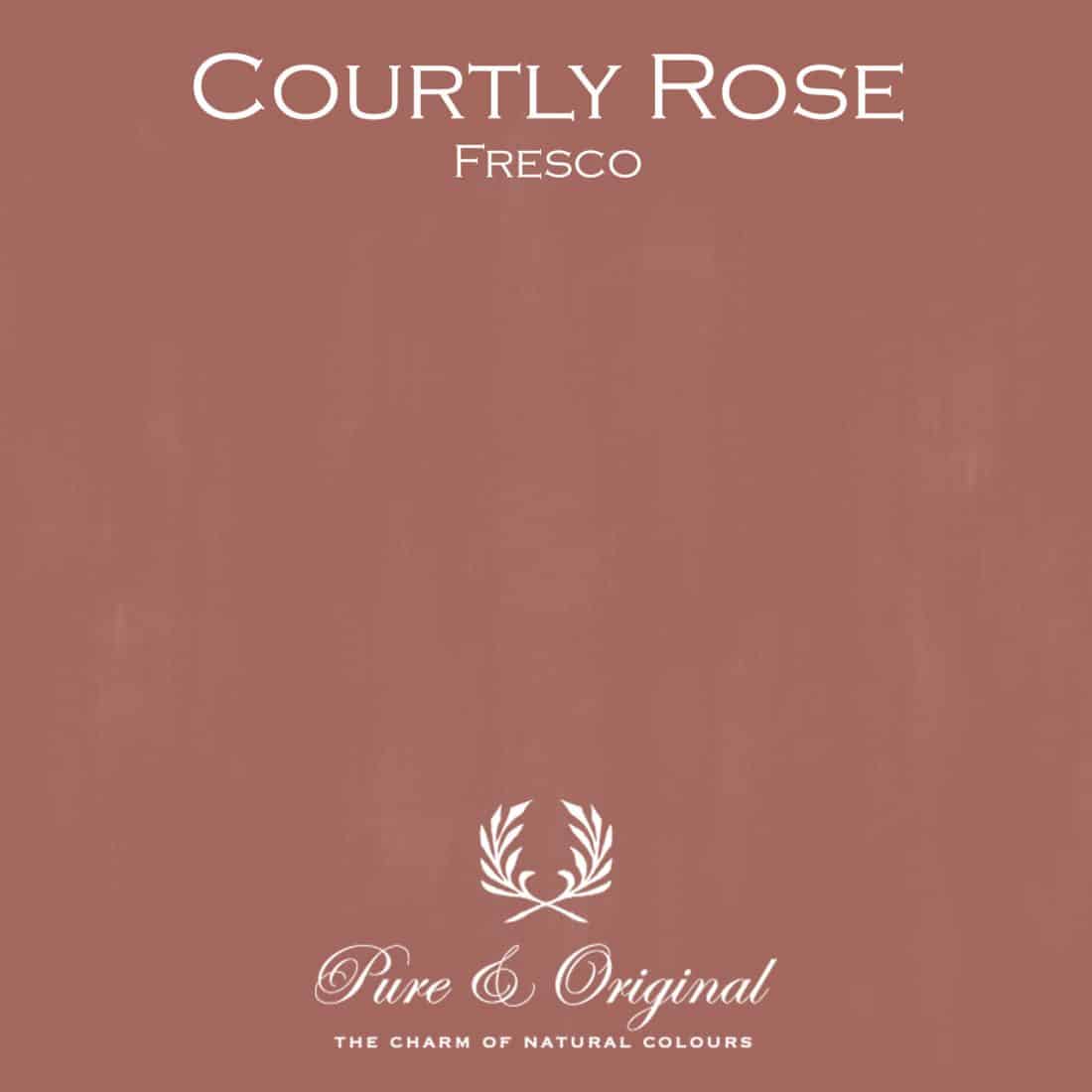 Courtly Rose Fresco Lime Paint Pure Original