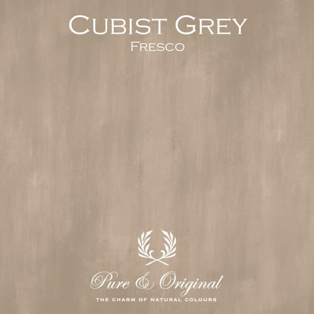 Cubist Grey Fresco Lime Paint Pure Original