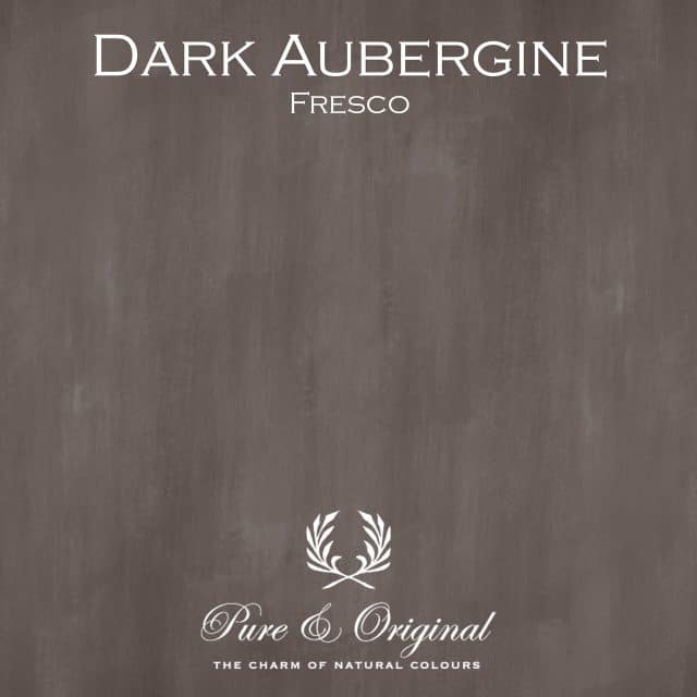 Dark Aubergine Fresco Lime Paint Pure Original