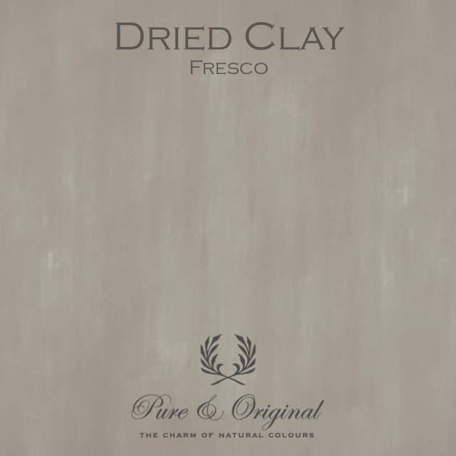 Dried Clay Fresco Lime Paint Pure Original