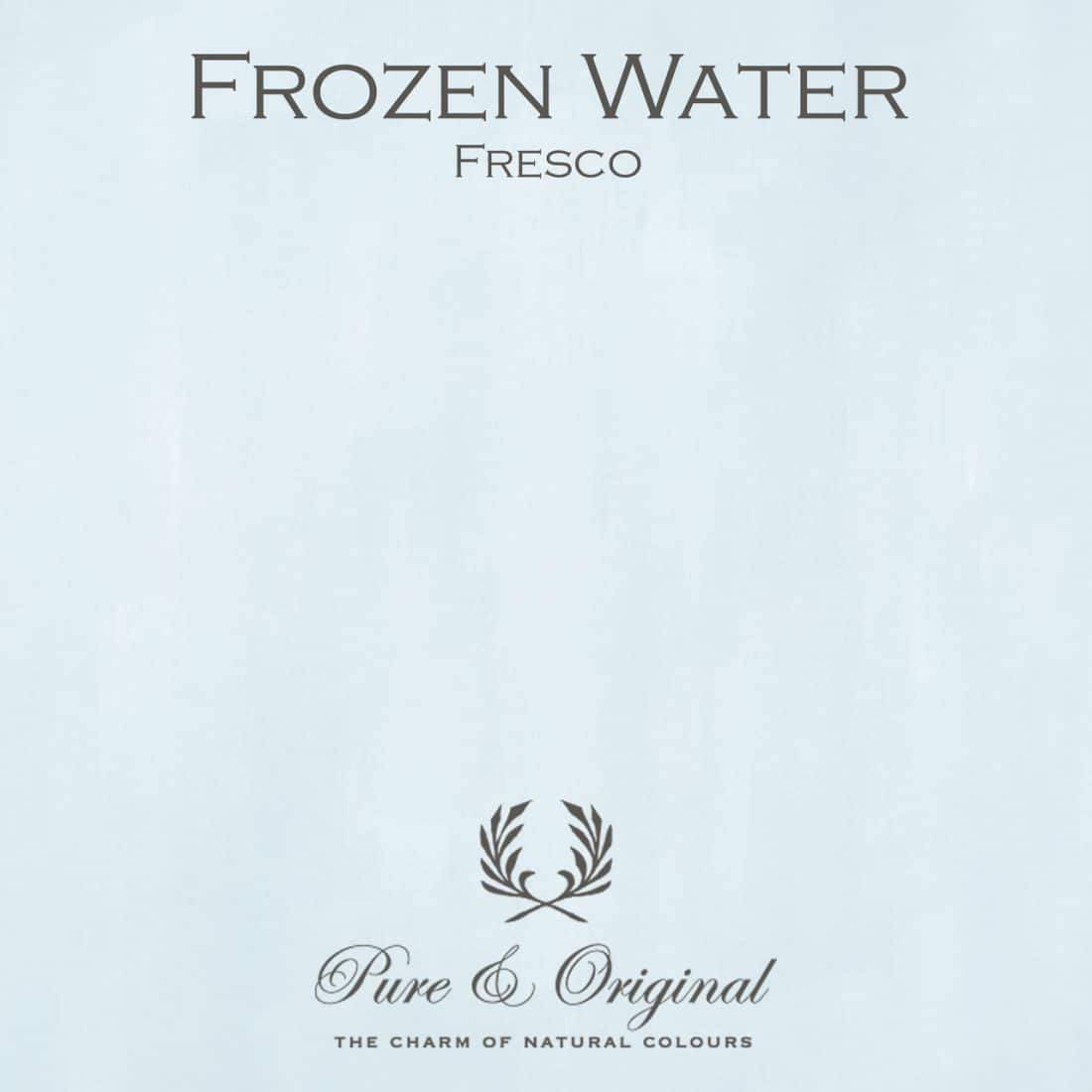 Frozen Water Fresco Lime Paint Pure Original