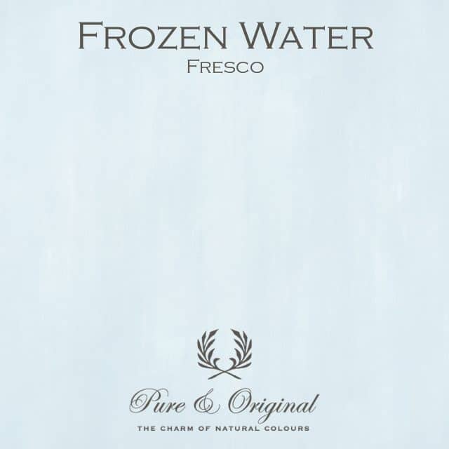 Frozen Water Fresco Lime Paint Pure Original