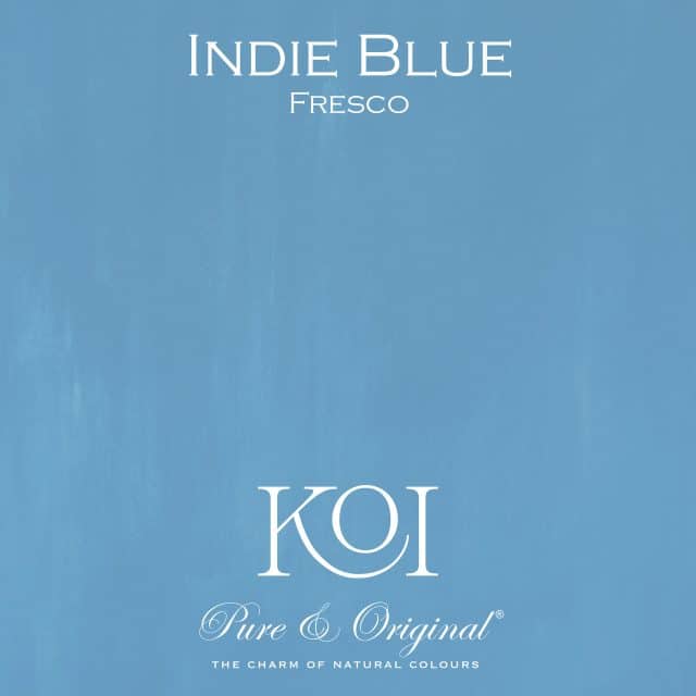 Indie Blue Fresco Lime Paint Pure Original