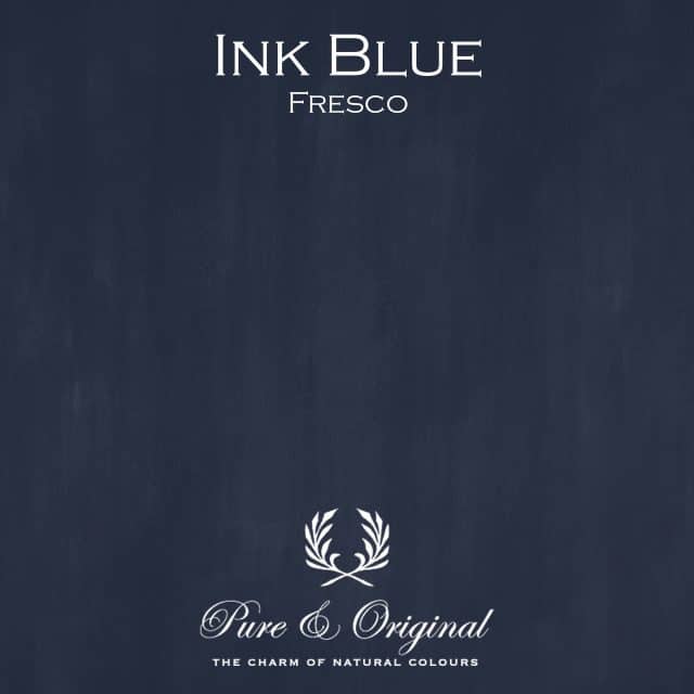 Ink Blue Fresco Lime Paint Pure Original