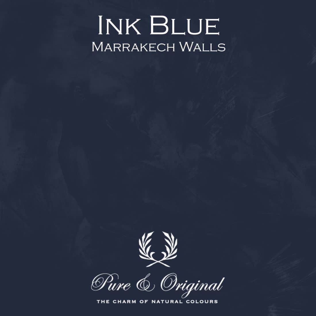 Ink Blue Marrakech Walls Pure Original