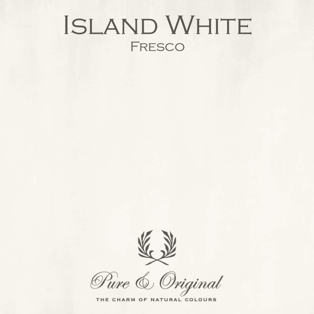 Island White Fresco Lime Paint Pure Original