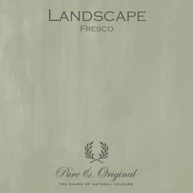 Landscape Fresco Lime Paint Pure Original