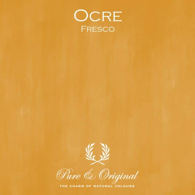 Ocre Fresco Lime Paint Pure Original