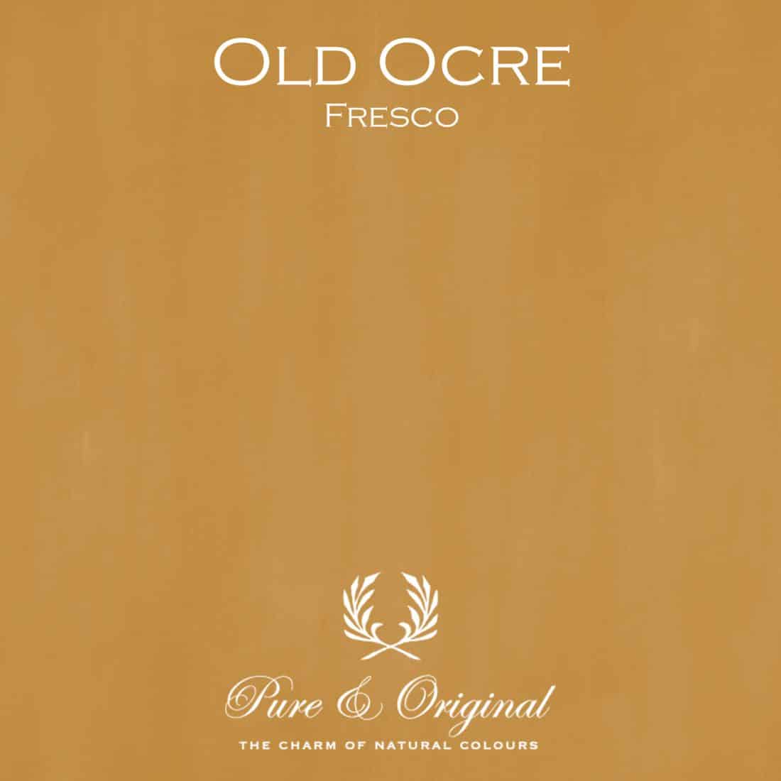 Old Ocre Fresco Lime Paint Pure Original