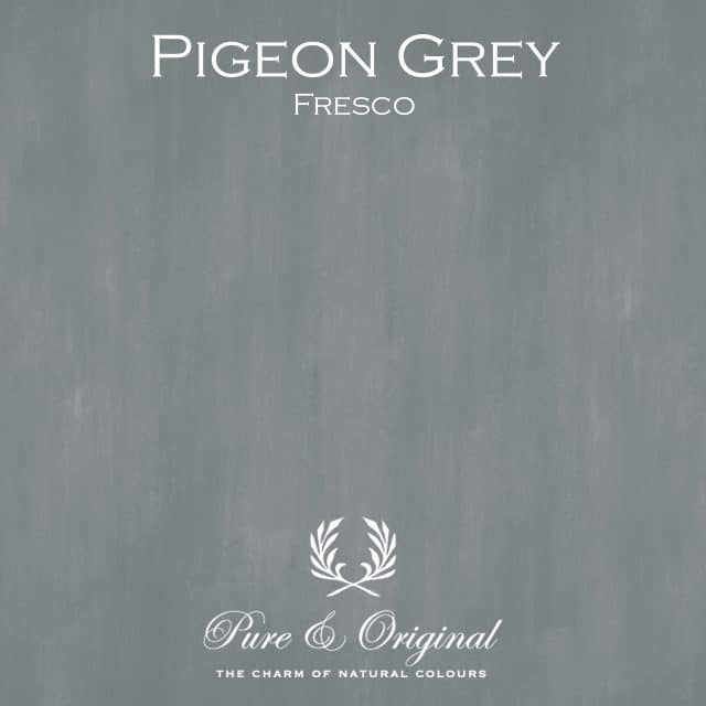 Pigeon Grey Fresco Lime Paint Pure Original