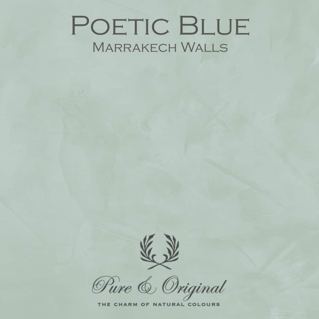 Poetic Blue Marrakech Walls Pure Original
