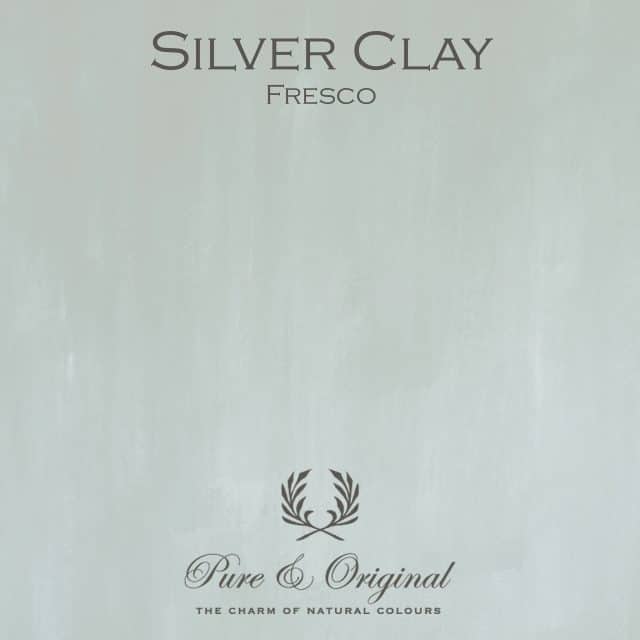 Silver Clay Fresco Lime Paint Pure Original