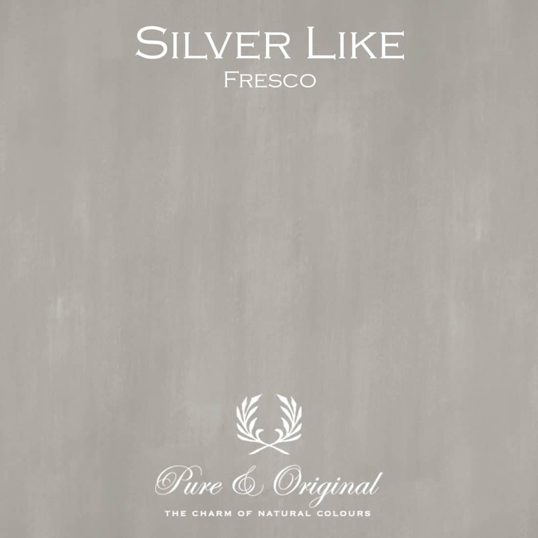 Silver Like Fresco Lime Paint Pure Original